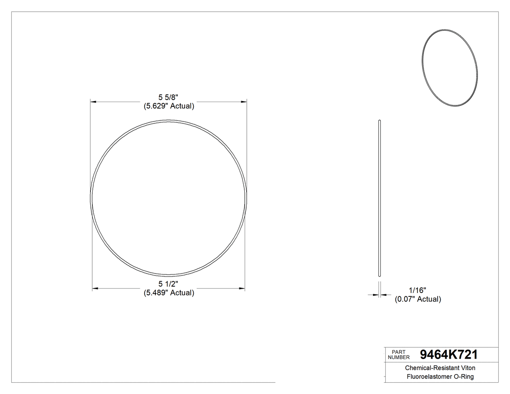 Technical drawing - 9464K721